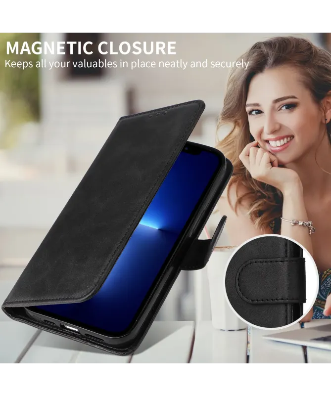 Housse Portefeuille Honor 400 Smart 5G / 4G Classique Intemporel