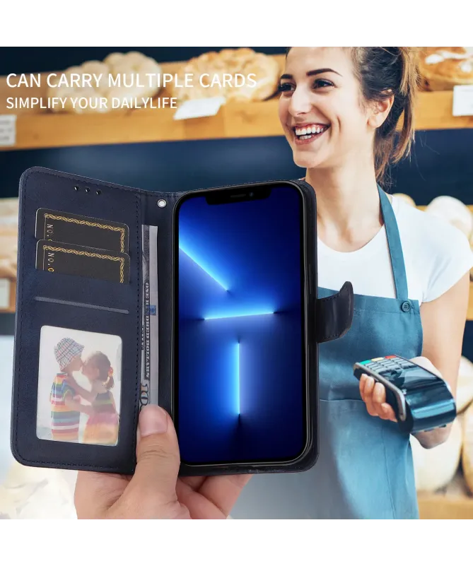 Housse Portefeuille Honor 400 Smart 5G / 4G Classique Intemporel