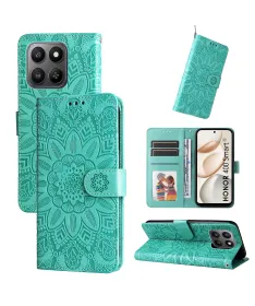 Housse Honor 400 Smart 5G / 4G Fleur Mandala en Relief