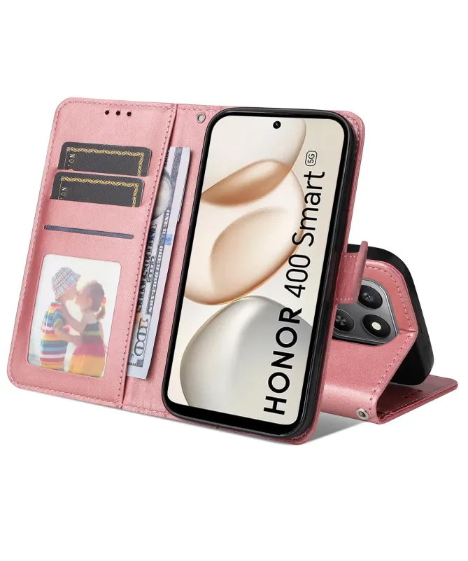 Housse Portefeuille Honor 400 Smart 5G / 4G Classique Intemporel