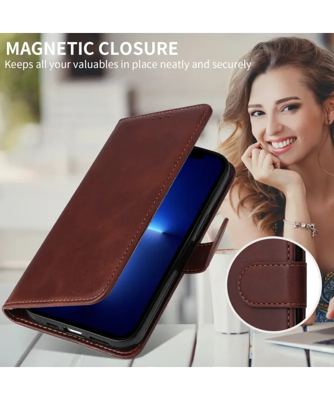 Housse Portefeuille Honor 400 Smart 5G / 4G Classique Intemporel