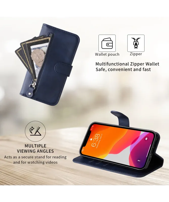 Housse Honor 400 Smart 5G / 4G Zipper Pocket Fonction Support