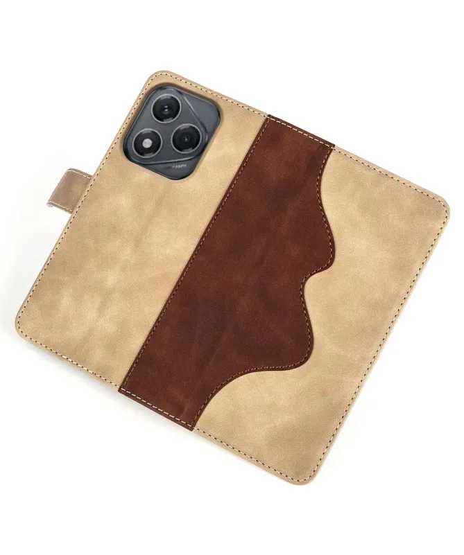 Housse Honor 400 Smart 5G / 4G Stand Folio Bicolore