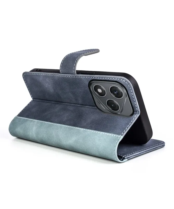 Housse Honor 400 Smart 5G / 4G Stand Folio Bicolore