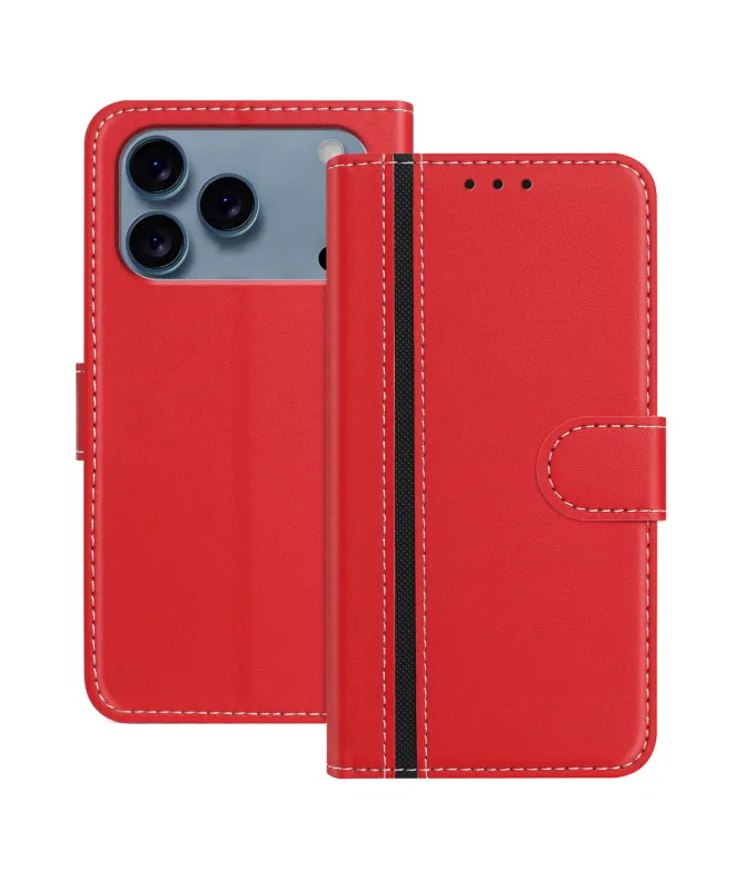 Housse iPhone 17 Pro Max Bicolore | Racing Stripe