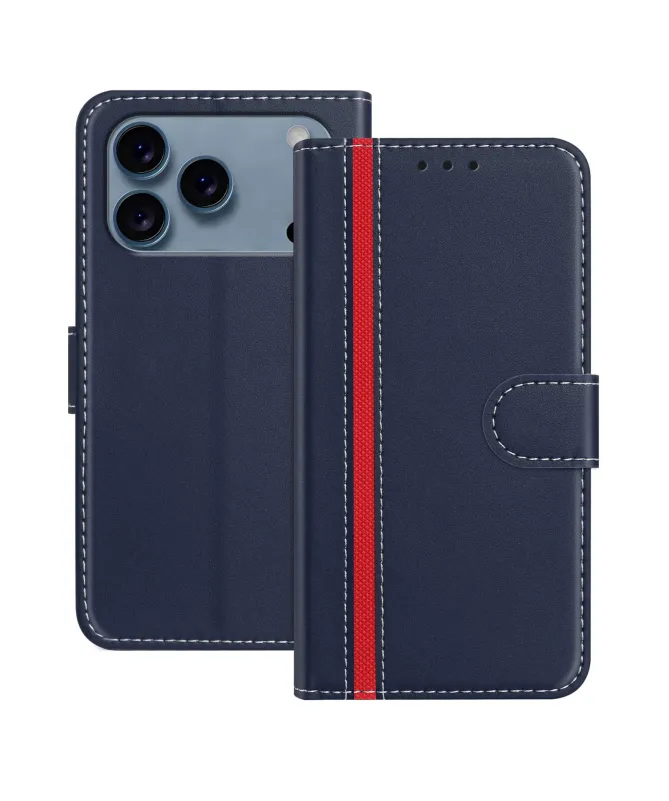 Housse iPhone 17 Pro Max Bicolore | Racing Stripe