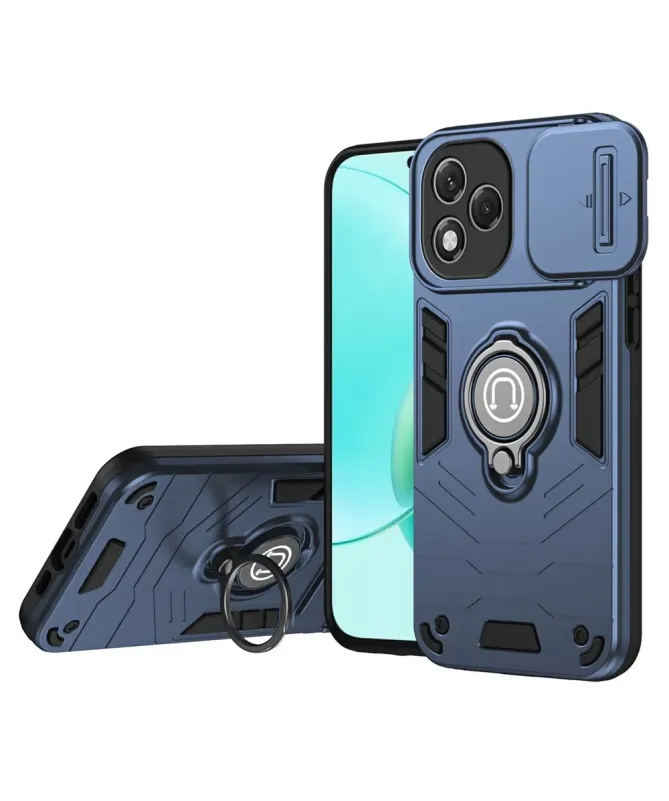 Coque Honor 400 Lite Antichoc avec Cache Caméra et Anneau