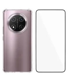 Pack Honor Magic 7 Lite | Coque Coins Renforcés Transparente avec Verr