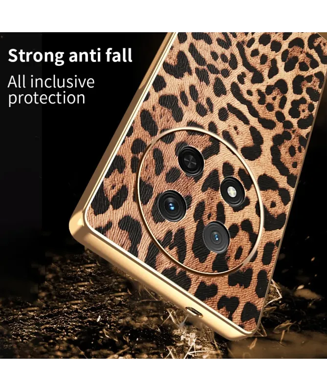 Coque Honor Magic 7 Lite Léopard Doré