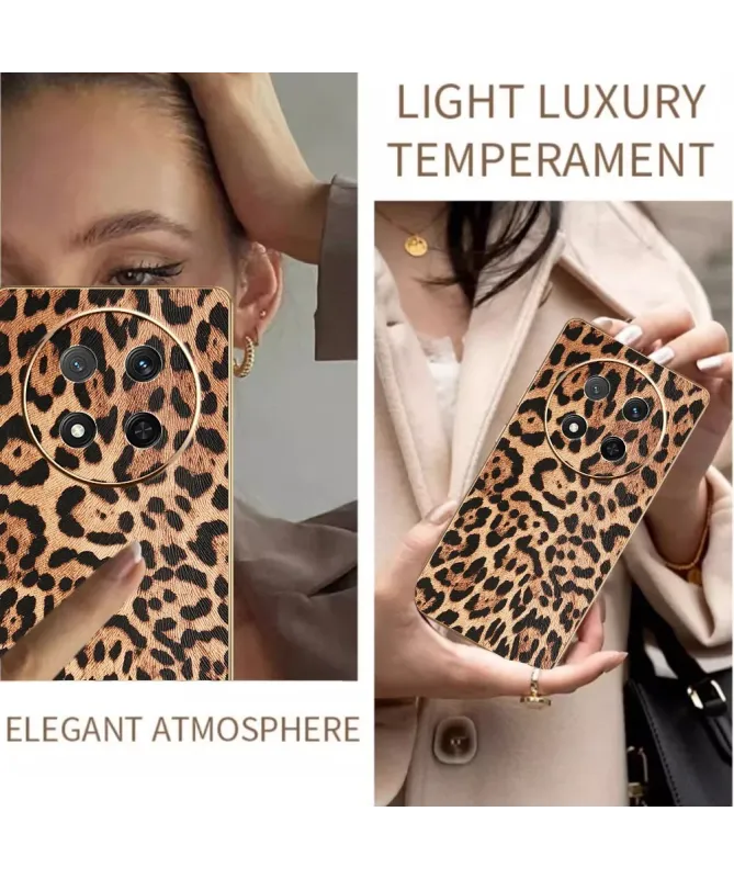 Coque Honor Magic 7 Lite Léopard Doré