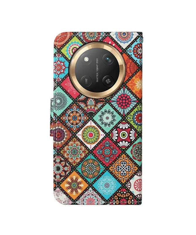Housse Honor Magic 7 Lite Kaleidoscope Mandala