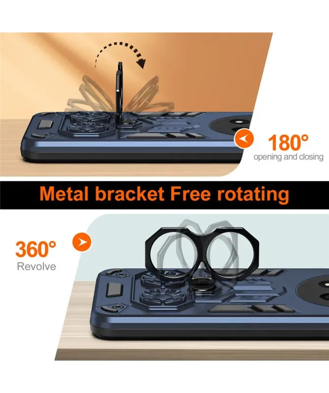 Coque Armure Honor Magic 7 Lite Anneau Support