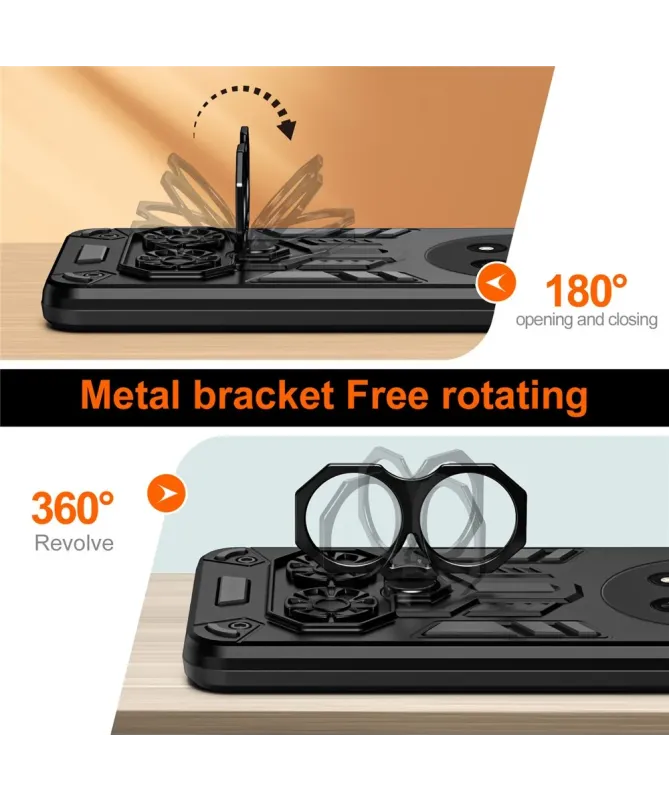 Coque Armure Honor Magic 7 Lite Anneau Support