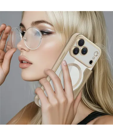 Housse iPhone 17 Pro Max Hybride MagSafe | VIVA Gris - photo 8