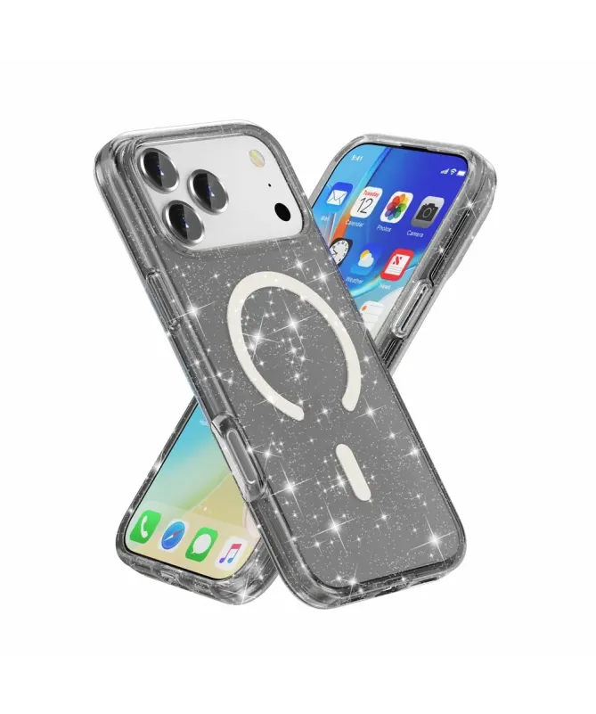 Coque iPhone 17 Pro Max Paillettes | MagSafe