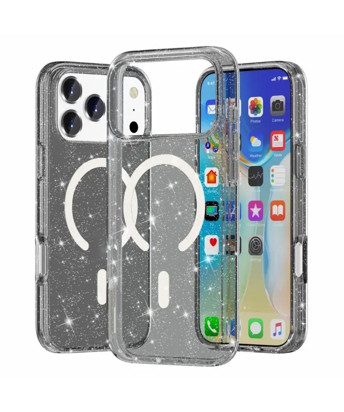 Coque iPhone 17 Pro Max Paillettes | MagSafe