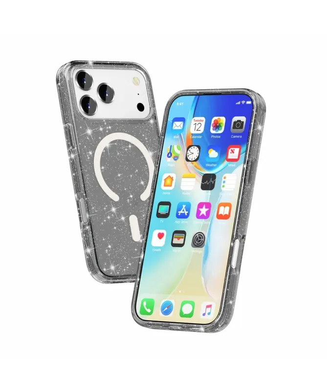 Coque iPhone 17 Pro Max Paillettes | MagSafe