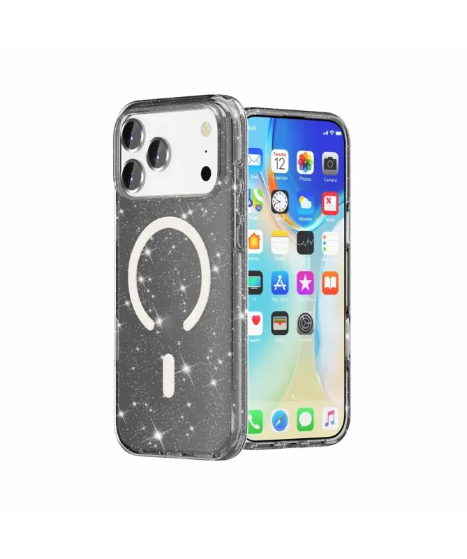 Coque iPhone 17 Pro Max Paillettes | MagSafe
