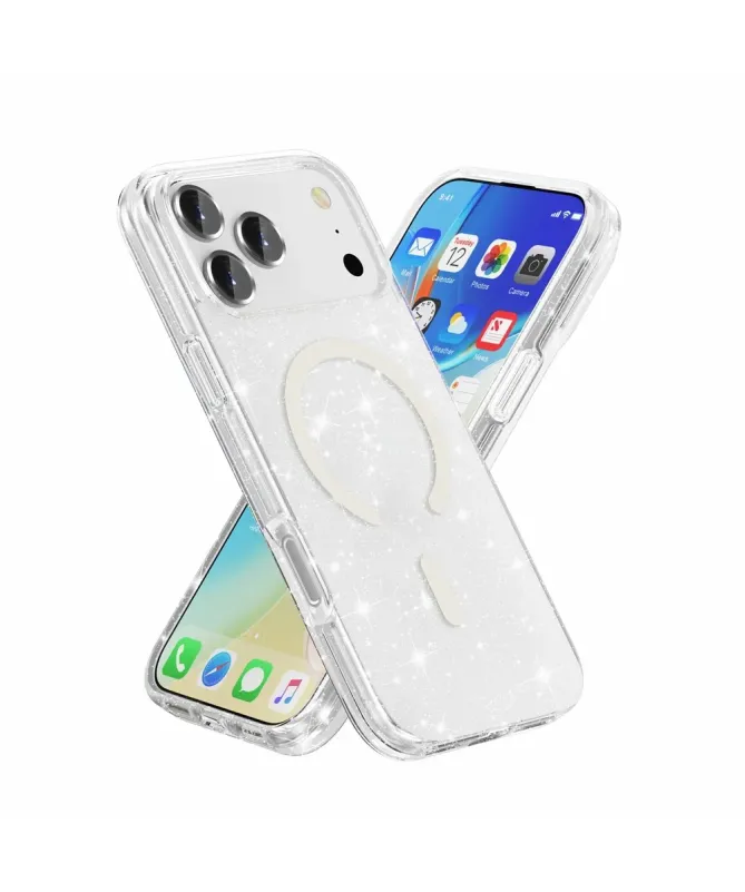 Coque iPhone 17 Pro Max Paillettes | MagSafe