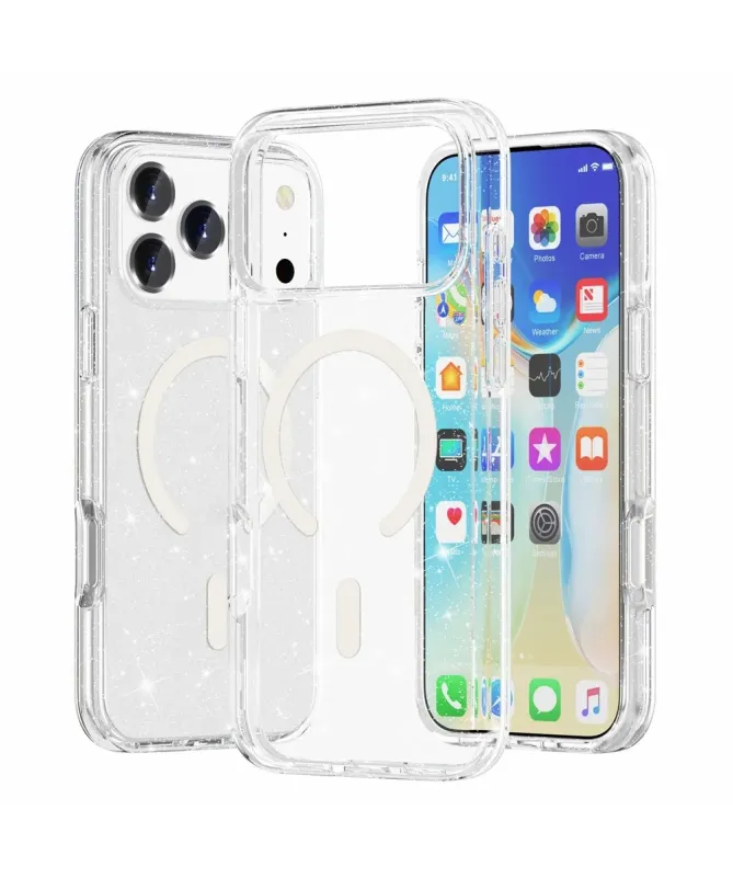 Coque iPhone 17 Pro Max Paillettes | MagSafe