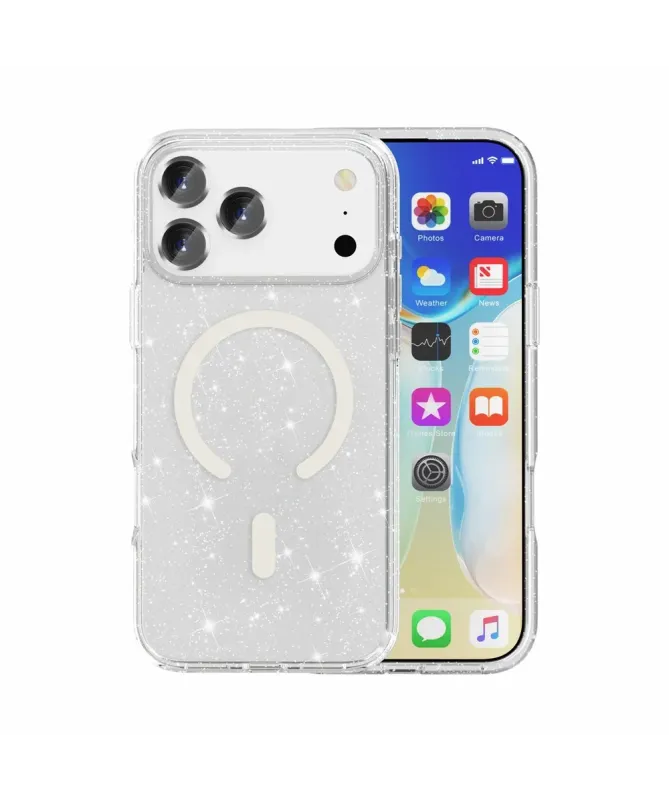 Coque iPhone 17 Pro Max Paillettes | MagSafe