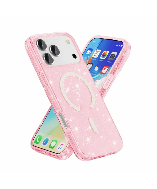 Coque iPhone 17 Pro Max Paillettes | MagSafe