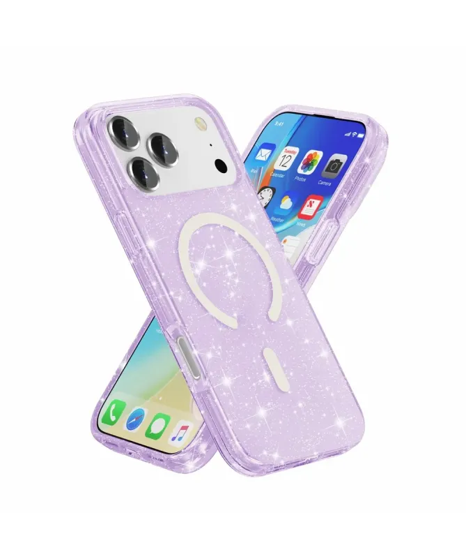 Coque iPhone 17 Pro Max Paillettes | MagSafe