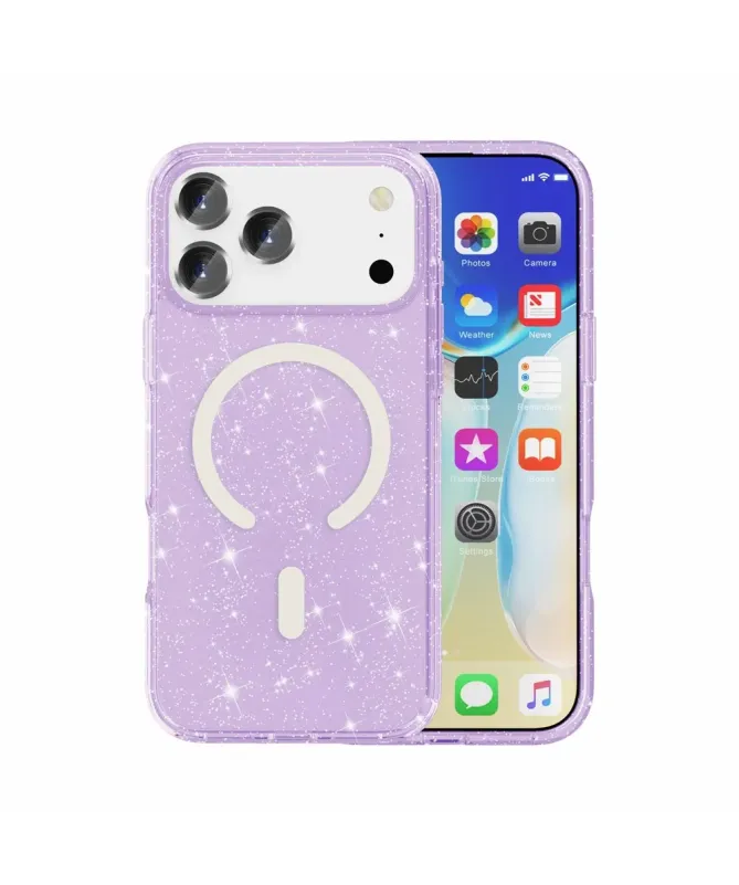 Coque iPhone 17 Pro Max Paillettes | MagSafe