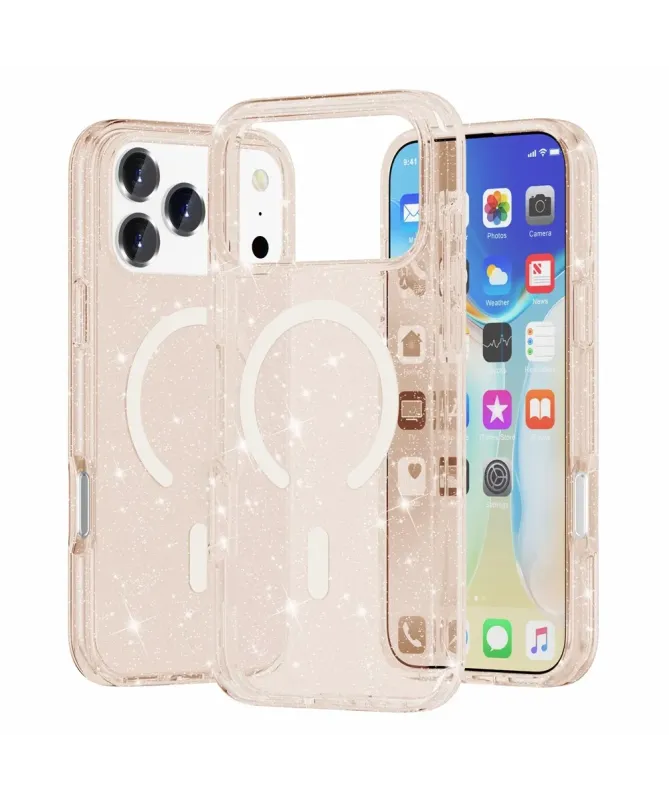 Coque iPhone 17 Pro Max Paillettes | MagSafe