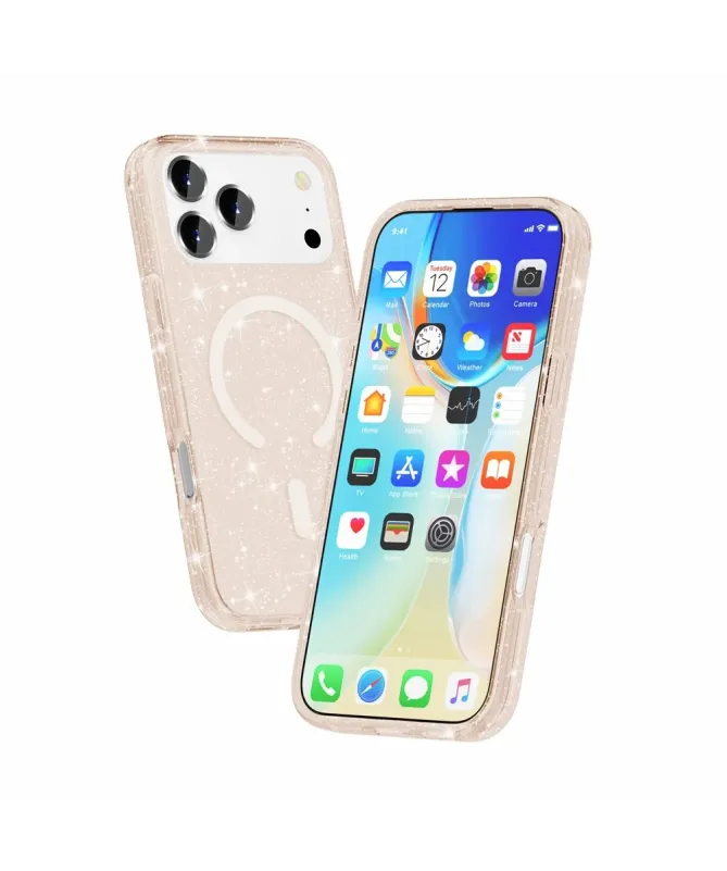 Coque iPhone 17 Pro Max Paillettes | MagSafe