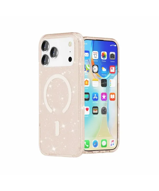 Coque iPhone 17 Pro Max Paillettes | MagSafe