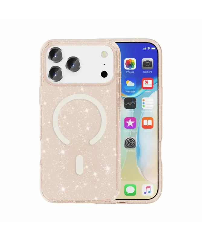Coque iPhone 17 Pro Max Paillettes | MagSafe