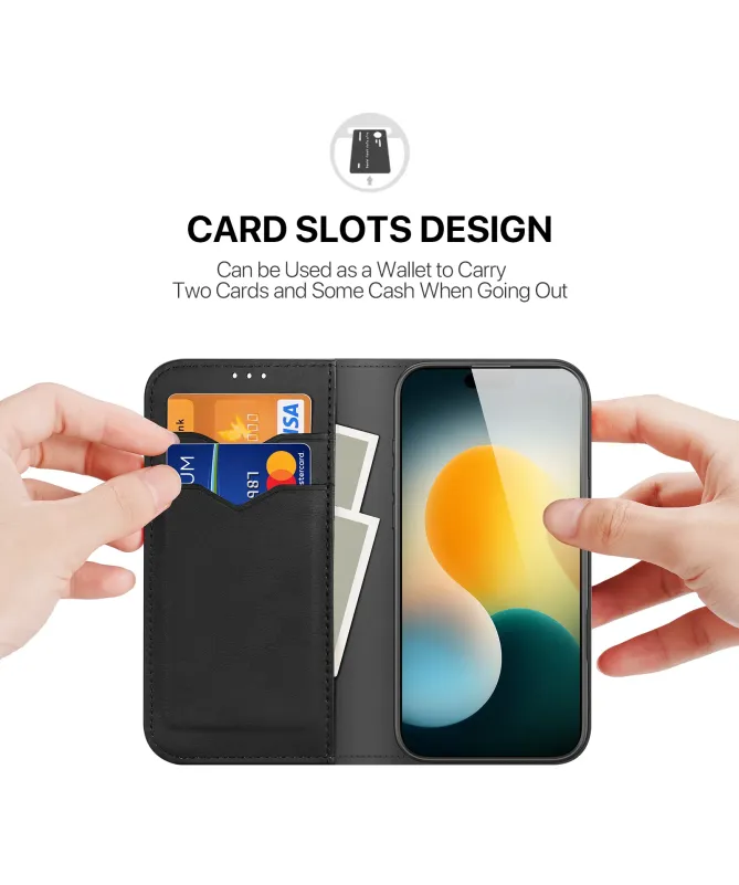 Housse iPhone 17 Pro Max Premium Portefeuille | HIVO