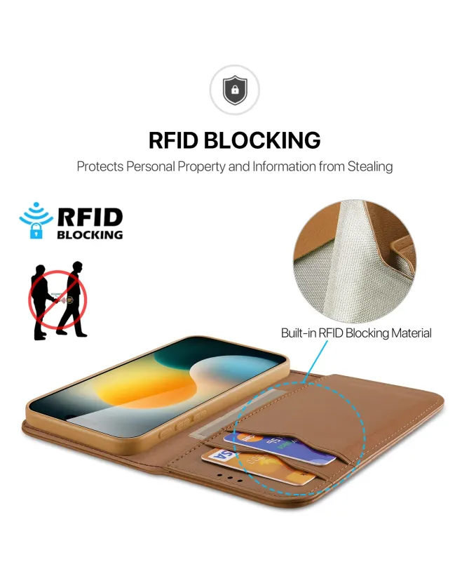 Housse iPhone 17 Pro Max Premium Portefeuille | HIVO