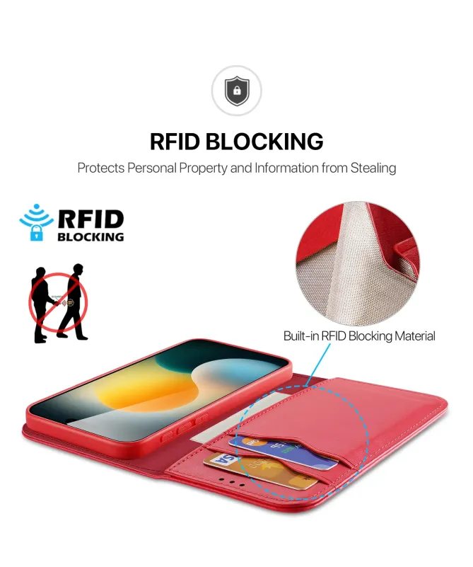 Housse iPhone 17 Pro Max Premium Portefeuille | HIVO