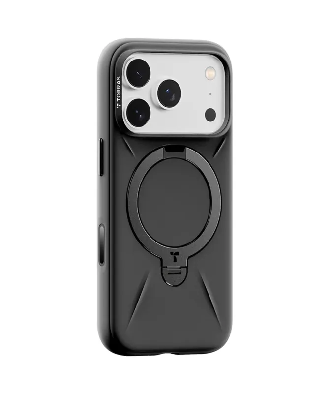 Coque iPhone 17 Pro Max Q Pro Series Silicone avec Anneau