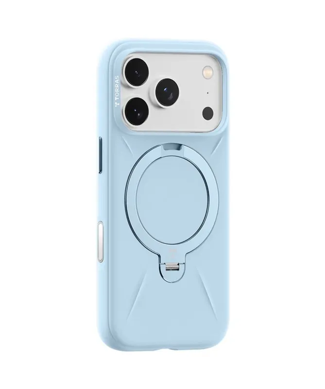 Coque iPhone 17 Pro Max Q Pro Series Silicone avec Anneau