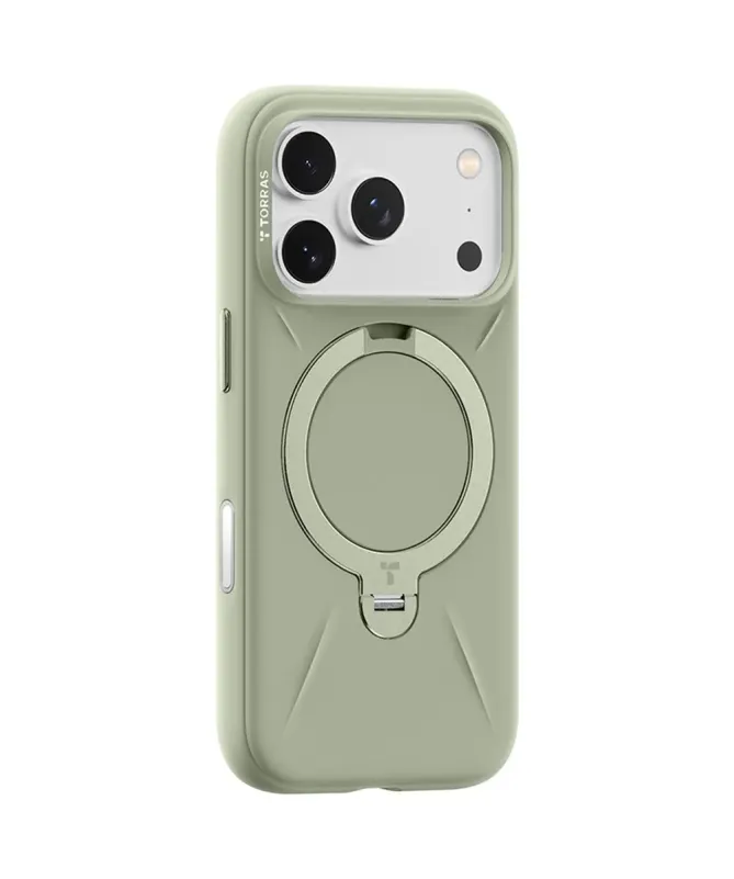Coque iPhone 17 Pro Max Q Pro Series Silicone avec Anneau