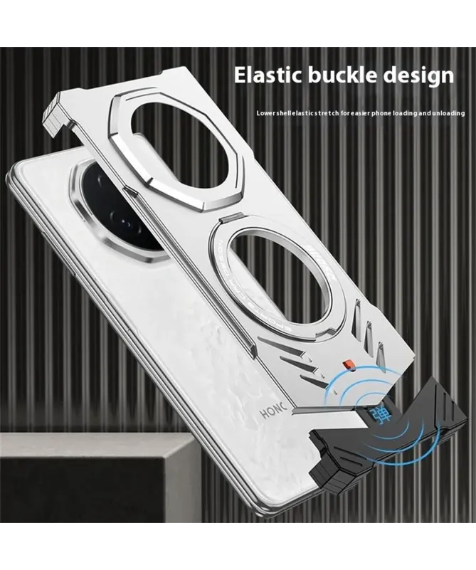 Coque Honor Magic V5 Métal Ajourée avec Support