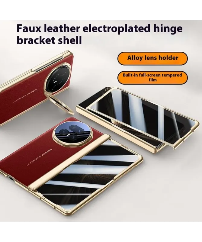 Coque Honor Magic V5 Protection Intégrale Cuir et Support