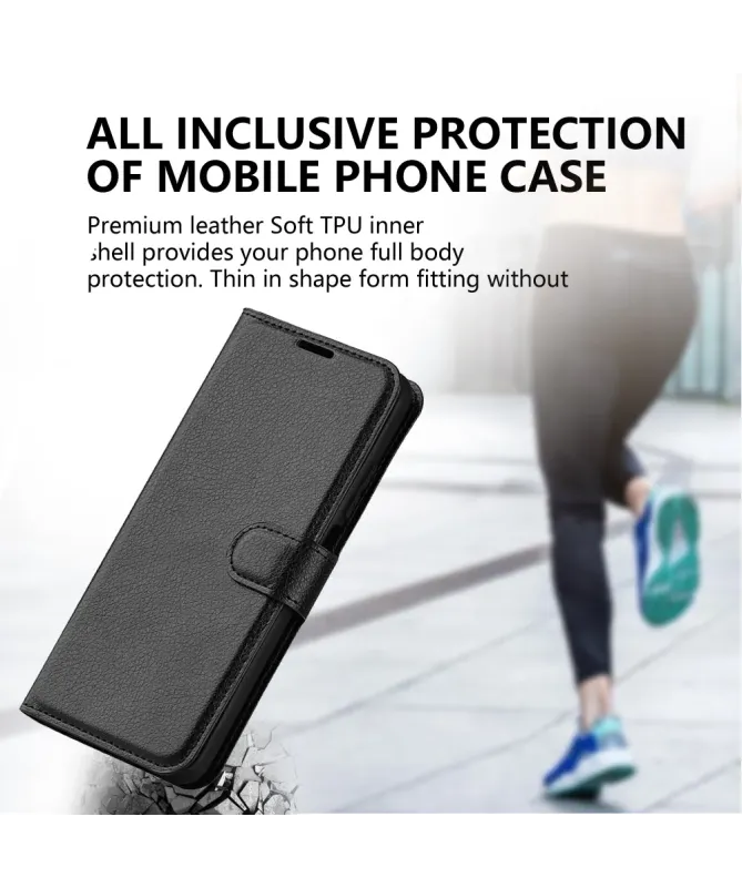 Housse Honor 400 Smart 5G / 4G portefeuille style cuir