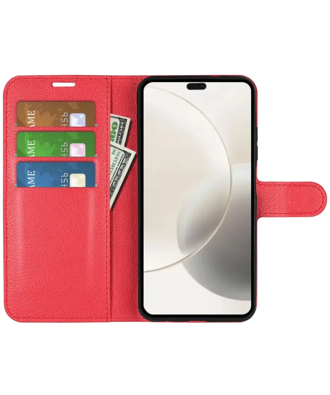 Housse Honor 400 Smart 5G / 4G portefeuille style cuir