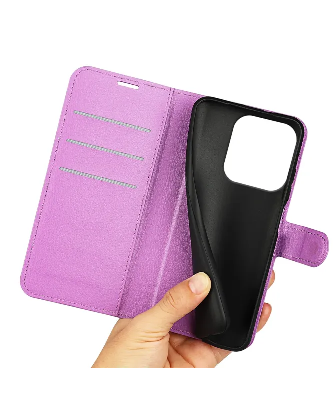 Housse Honor 400 Smart 5G / 4G portefeuille style cuir