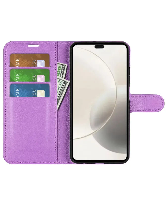 Housse Honor 400 Smart 5G / 4G portefeuille style cuir