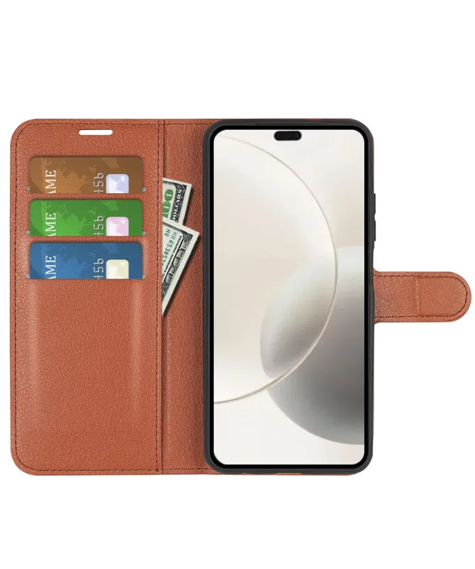 Housse Honor 400 Smart 5G / 4G portefeuille style cuir