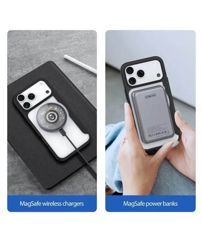 Coque avec Rabat iPhone 17 Pro Max Skin X Pro MagSafe