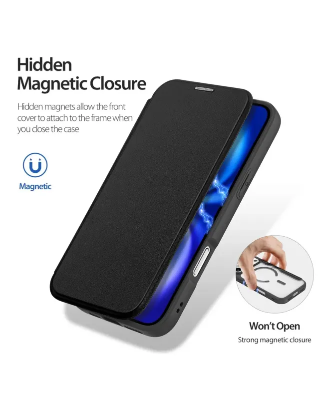 Coque avec Rabat iPhone 17 Pro Max Skin X Pro MagSafe
