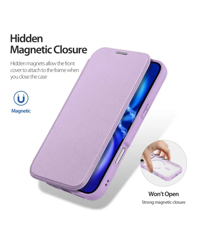 Coque avec Rabat iPhone 17 Pro Max Skin X Pro MagSafe