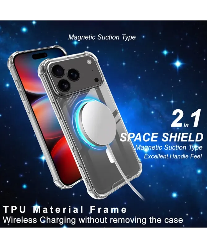 Coque iPhone 17 Pro Max Antichoc Transparente MagSafe | AERO