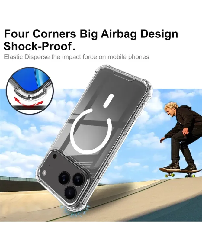 Coque iPhone 17 Pro Max Antichoc Transparente MagSafe | AERO